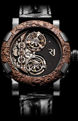 Romain Jerome Day and Night ( SS-PVD / Skeleton / Black Strap) DN.T.OXY4.BBBB.00
