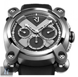 Romain Jerome Moon Invader Eminence Grise Chronograph (RG-Gray PVD Steel / Dark Grey Gridwork / Rubber) RJ.M.CH.IN.003.01
