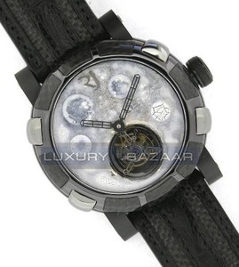 Romain Jerome Moon Dust-DNA – Black Mood White Tourbillon TO.MW.FB.BBBB.00