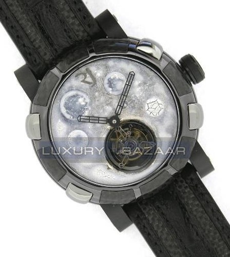 Romain Jerome Moon Dust-DNA – Black Mood White Tourbillon TO.MW.FB.BBBB.00
