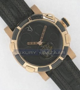 Romain Jerome Moon Dust-DNA –Gold Mood Black Tourbillon TO.MB.F2.2222.00