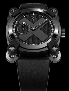 Romain Jerome Moon Invader Black Metal Automatic (Black PVD Steel / Black / Rubber) RJ.M.AU.IN.001.01