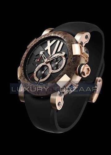Romain Jerome Titanic-DNA - Chrono Oxy Red (PG / Black / Black Strap) CH.T.OXY3.2222.00.BB