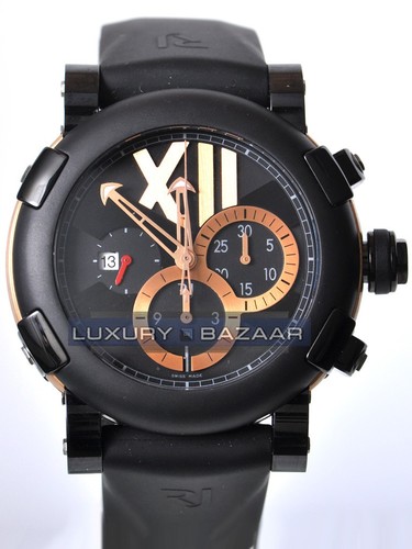 Romain Jerome Titanic-DNA - Five Black II Chronograph/Pink Gold CH.T.BBB22.00.BB