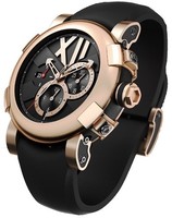 Romain Jerome Titanic-DNA - Pink Gold Black / Chronograph CH.T.222BB.00.BB