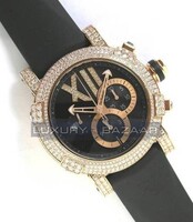Romain Jerome Titanic-DNA - Pink Gold Black / Chronograph set CH.T.22222.91