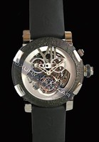 Romain Jerome Titanic-DNA - Rusted steel T-OXY III Chronograph Tourbillon/Steel TO.CH.T.OXY3.11BB.00.BB