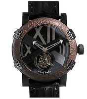 Romain Jerome Titanic-DNA - rusted steel T-OXY III Tourbillon / Black TO.T.OXY3.BBBB.10