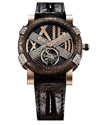 Romain Jerome Titanic-DNA - rusted steel T-OXY III Tourbillon / Pink Star I TO.T.OXY3.2222.71