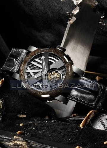 Romain Jerome Titanic-DNA - rusted steel T-OXY III Tourbillon / Steel TO.T.OXY3.11BB.00