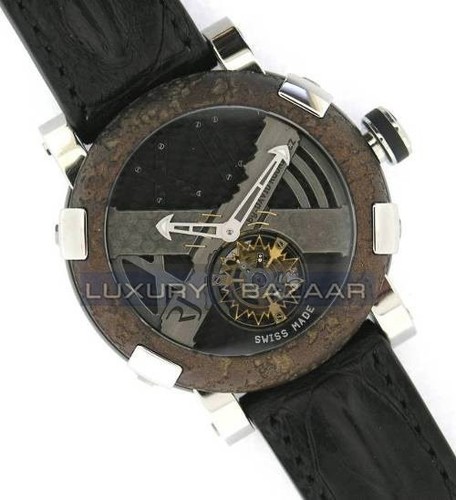 Romain Jerome Titanic-DNA - rusted steel T-OXY IV Tourbillon Rodriguez Trauma/ Steel TO.TR.OXY4.11BB.00
