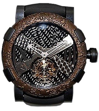 Romain Jerome Titanic-DNA - rusted steel T-OXY IV Tourbillon Rodriguez Trauma/Black TO.TR.OXY4.BBBB.00
