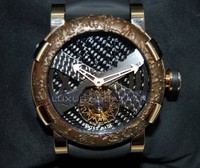 Romain Jerome Titanic-DNA - rusted steel T-OXY IV Tourbillon Rodriguez Trauma/Pink Gold TOR.T.OXY4.2222.00