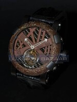 Romain Jerome Titanic-DNA - rusted steel T-OXY IV Tourbillon Ultimate / Black TO.T.OXY4.BBBB.R.00.BRCB