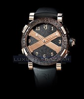 Romain Jerome Titanic-DNA – A la Grande rusted steel T-OXY III / Pink Gold T.ALG.OXY3R.22BB.00.B2CB