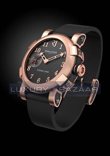 Romain Jerome Titanic-DNA – Pink Gold / Black T.222BB.00.BB