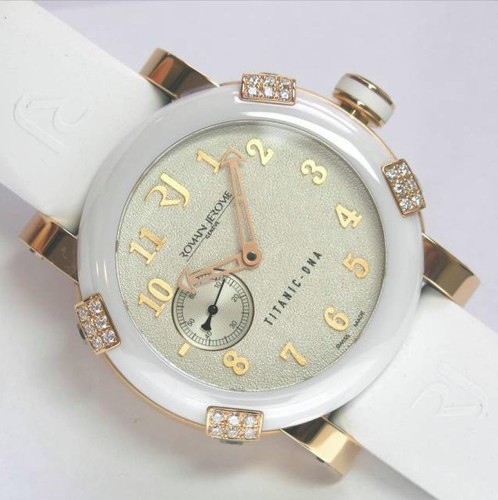 Romain Jerome Titanic-DNA – Pink Gold / White Ceramic T.W2222.11.WW