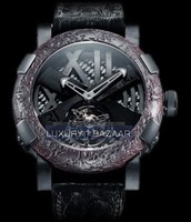 Romain Jerome Tourbillon Ultimate Black (SS-PVD /Skeleton / Black Strap) TO.T.OXY4.BBBB.00