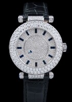 Franck Muller Ronde 42 DM D2R CD Blue Saphires Croco