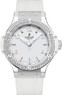 Hublot Big Bang Steel White Diamonds (SS-Diamonds / White / White Rubber Strap) 361.SE.2010.RW.1104