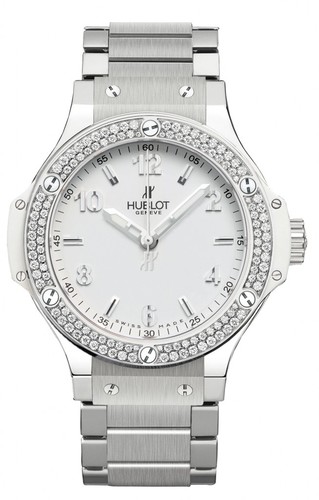 Hublot Steel All White Diamonds 361.SE.2010.SE.1104