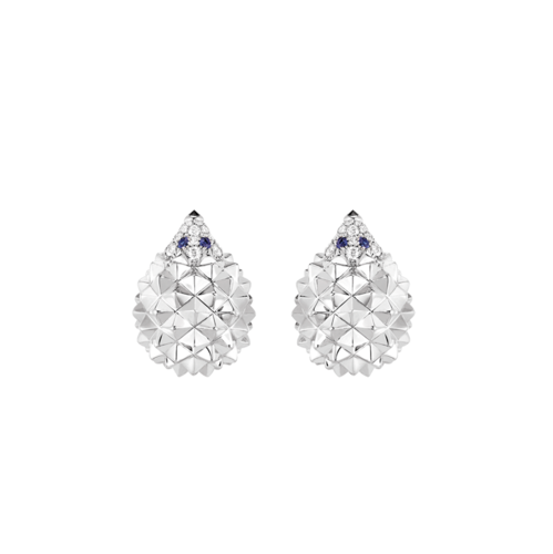 Boucheron Hans, the hedgehog studs, Diamonds