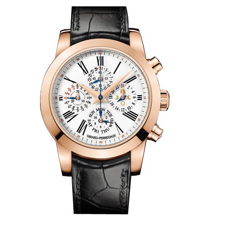 Girard-Perregaux Triple Bridge Tourbillon Perpetual Calendar Chronograph 99195-52-741-BA6A