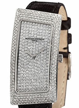 Vacheron Constantin Grand Curved Paved (WG / Diamonds) 25510/000G-9160