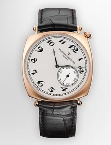 Vacheron Constantin Historiques American 1921 (RG / Silver / Leather Strap) 82035/000R-9359