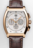 Vacheron Constantin Malte Tonneau Chronograph (RG / Silver/ Leather) 49180/000R-9361
