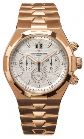 Vacheron Constantin Overseas Chronograph (RG / Silver / RG) 49150/B01R-9454