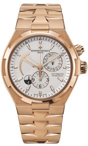 Vacheron Constantin Overseas Dual Time (RG / Silver / RG) 47450/B01R-9404