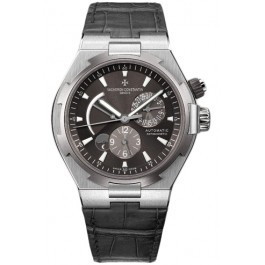 Vacheron Constantin Overseas Dual Time (Ti / Slate / Leather) 47450/000W-9511