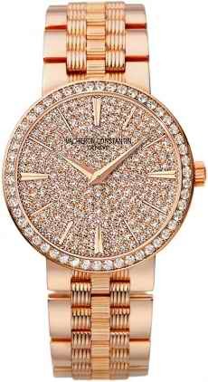 Vacheron Constantin Patrimony Ladies (RG / Diamonds / RG) 25556/Q01R-9281