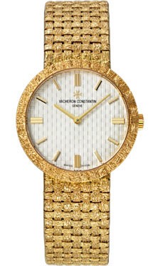 Vacheron Constantin Patrimony Ladies (YG / Silver / YG) 25162/206J-9177