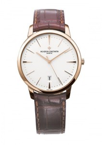 Vacheron Constantin Patrimony Self-Winding (RG / Silver / Leather) 85180/000R-9248
