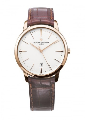 Vacheron Constantin Patrimony Self-Winding (RG / Silver / Leather) 85180/000R-9248