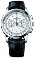 Vacheron Constantin Patrimony Traditionelle Chronograph (WG / Silver) 47192/000G-9504