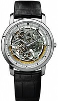 Vacheron Constantin Patrimony Traditionelle Openworked Large (WG/Leather) 43178/000G-9393