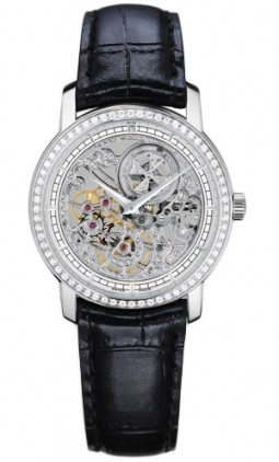 Vacheron Constantin Patrimony Traditionelle Openworked Small (WG-Diamonds) 33558/000G-9394