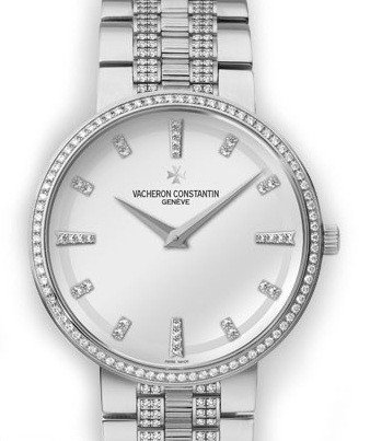 Vacheron Constantin Patrimony Traditionelle (WG - Diamonds / Silver / WG) 81574/V03G-9427