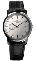 Vacheron Constantin Patrimony Traditionnelle Self-Winding (WG / Silver / Leather) 87172/000G-9301