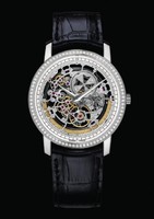 Vacheron Constantin Patrimony Traditionnelle Squelette Grand Model (WG / Diamonds) 43578/000G-9393