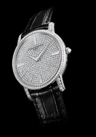 Vacheron Constantin Patrimony traditionnelle (WG-Full Pave/Leathes Strap) 81579/000G-9274