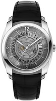 Vacheron Constantin Quai de l'Ile Date (Palladium/Leather Strap) 86050/000D-9343