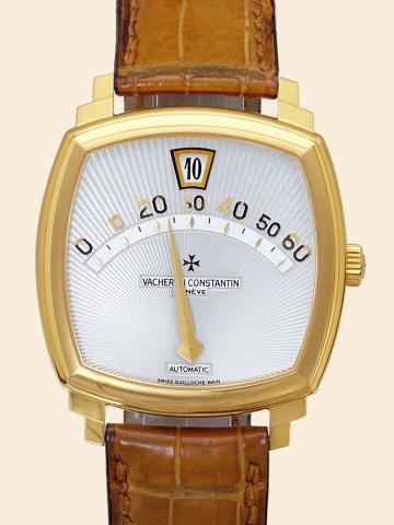 Vacheron Constantin Saltarello Automatic (YG / Silver / Leather) 43041000R