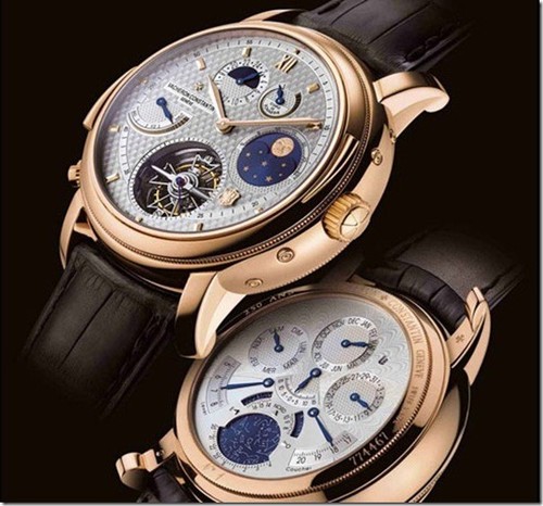 Vacheron Constantin Tour de l'Ile (RG / Silver / Leather