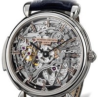 Vacheron Constantin Vacheron Constantin Les Cabinotiers (Platinum / Skeleton /Leather) 30030/000P-8200