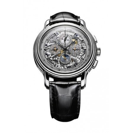 Zenith Academy Quantieme Perpetual Concept (WG / Skeleton / Leather) 65.1260.4003/77.C611