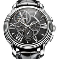 Zenith Academy Tourbillon Quantieme Perpetuel (WG/Black Guilloche /Leather) 65.1260.4033/21.C611